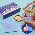 Weihnachts-Kreuzstich-Adventskalender