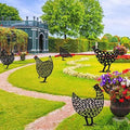 Simuliertes Hühnerornament für den Garten