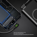 L-förmiges Nylon-Strickdatenkabel, geeignet für iPhone