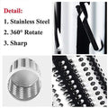 3-in-1-Rotationskäsereibe-Gemüseschneider