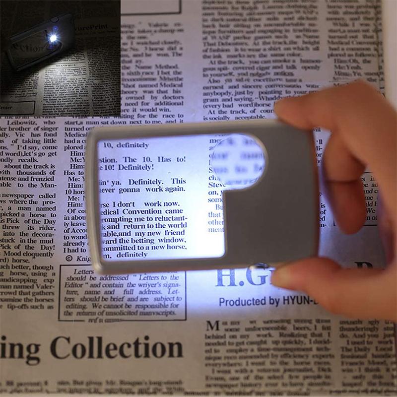 LED-Kartenlupe zum Lesen Zweitbild
