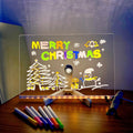 LED-Notiztafel mit Farben