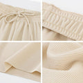 Damenhose aus Eisseide mit weitem Bein