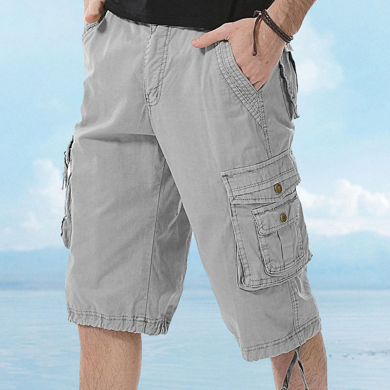 Stilvolle, langlebige Herren-Cargoshorts aus Baumwolle Hauptbild