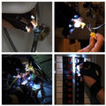 LED-Handschuhe mit wasserdichten Lichtern