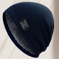 Warme Strickmütze