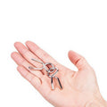 Puzzle-Ring aus Metall