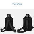 Mehrzweck-Brusttasche mit Ladeanschluss
