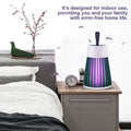 USB-wiederaufladbare Mücken- und Fliegenfallenlampe