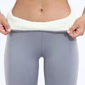 Winter-Leggings mit Lammfell-Feeling