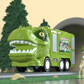 Neues Spielzeugset "Dinosaurier-Transforming-Engineering-LKW-Strecke"