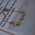 Elegantes Hetian-Jade-Armband