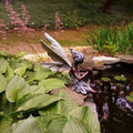 Sitzende Feengartenstatue