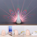 Pfauen-LED-Projektor-Wandleuchten für Schlafzimmer