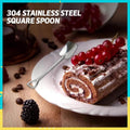 Kreativer Spatenlöffel aus Edelstahl 304 für Desserteis