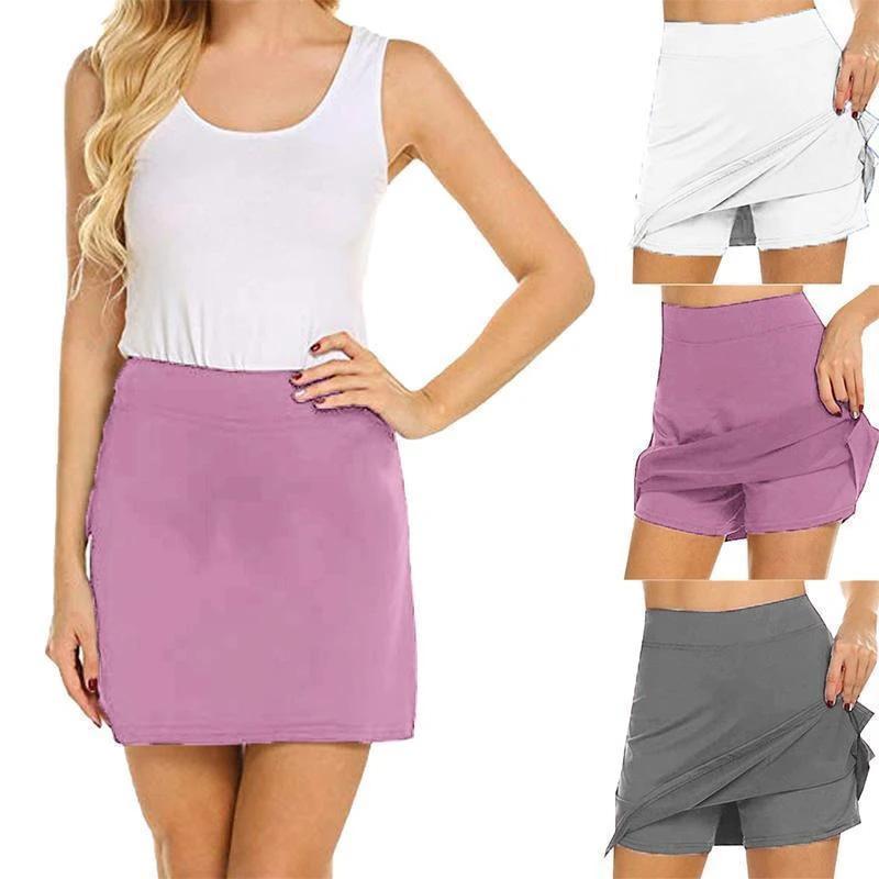 Workout-Plissee-Skorts Zweitbild