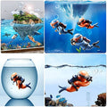 Schöne Taucher-Aquarium-Dekoration
