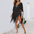 Sexy Strandkleid mit Ausschnitten