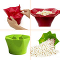 Popcorn-Popper aus Silikon