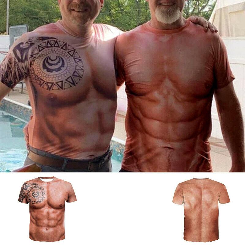 Muskel-Tattoo-T-Shirt Zweitbild