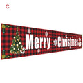 Weihnachten-Außenbereich-Banner-Flaggen-Ziehen