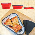Zusammenklappbarer luftdichter Pizzabehälter