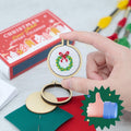 Weihnachts-Kreuzstich-Adventskalender