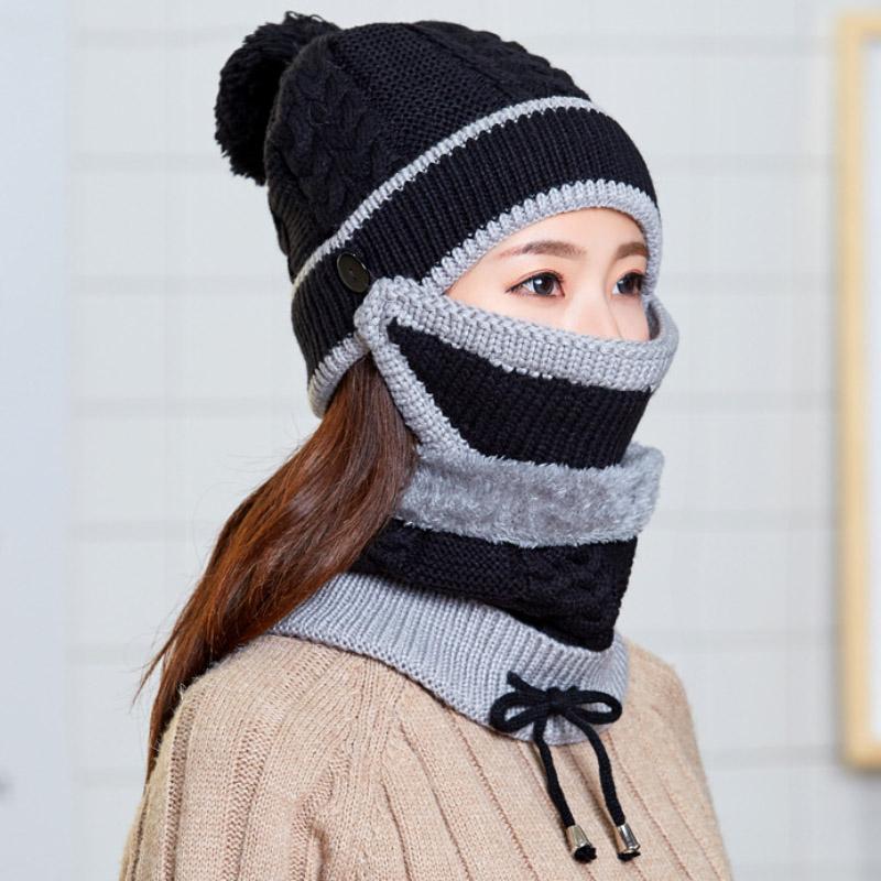 Winter-Set (Maske, Mütze, Schal) Zweitbild