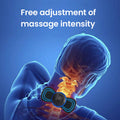 Mini tragbares elektrisches Nackenmassagegerät