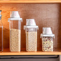 Müslispender, Easy-Flow-Vorratsglas, Lebensmittelbehälter aus Kunststoff