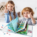 15-in-1 multifunktionales tragbares Schachspiel im Buchstil