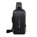 Diebstahlsichere Brusttasche mit Passwort
