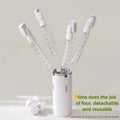 4-in-1 auslaufsicheres, drehbares Reisespender-Set