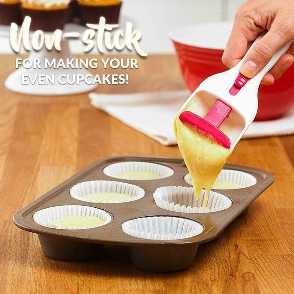 Antihaftbeschichteter Cupcake-Spenderlöffel