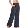Lockere Yoga-Jogginghose für Damen mit weitem Bein