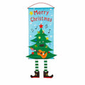 Frohe Weihnachten-Türbanner-Hängeornament