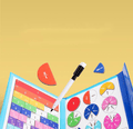 Montessori Magnetisches Buch-Bruchteil-Puzzle für Kinder