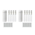 4-in-1 auslaufsicheres, drehbares Reisespender-Set