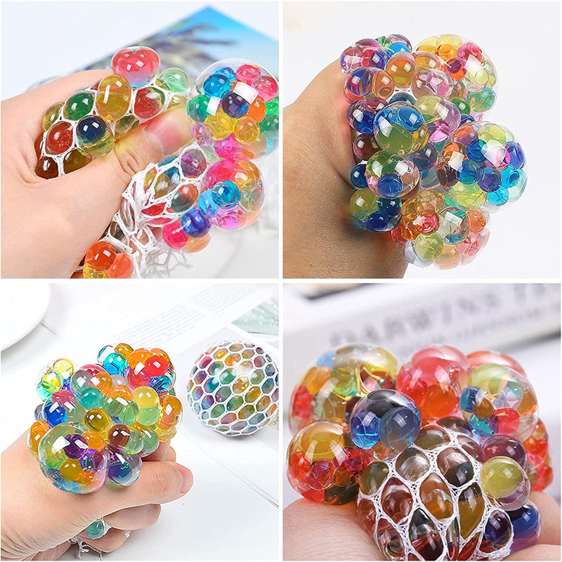 Regenbogen-Ball zum Stressabbau Zweitbild