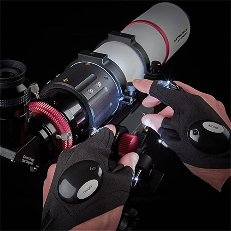 LED-Handschuhe mit wasserdichten Lichtern Zweitbild