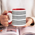Verdammt nochmal - versteckte Botschaft Kaffeetasse