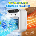 Tragbarer 3-in-1-Lüfter mit 2-stufigem Nebel