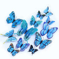 3D-Schmetterlings-Wandaufkleber