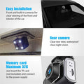 🚘3-Kanal-Dashcam vorne und hinten innen