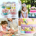 Edelstahltüllen-Set (13-teilig) für Cupcakes und Kuchendekoration