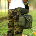 Nylon wasserdichte Männer taktische Hüfttasche Bein Reise Gürteltasche