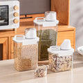 Müslispender, Easy-Flow-Vorratsglas, Lebensmittelbehälter aus Kunststoff