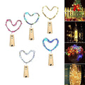 LED Flaschenlicht Kork Nachtlicht DIY Deko Geschenk