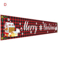 Weihnachten-Außenbereich-Banner-Flaggen-Ziehen