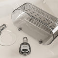 Badezimmer-Aufbewahrungsbox mit Saugnapf ohne Bohren